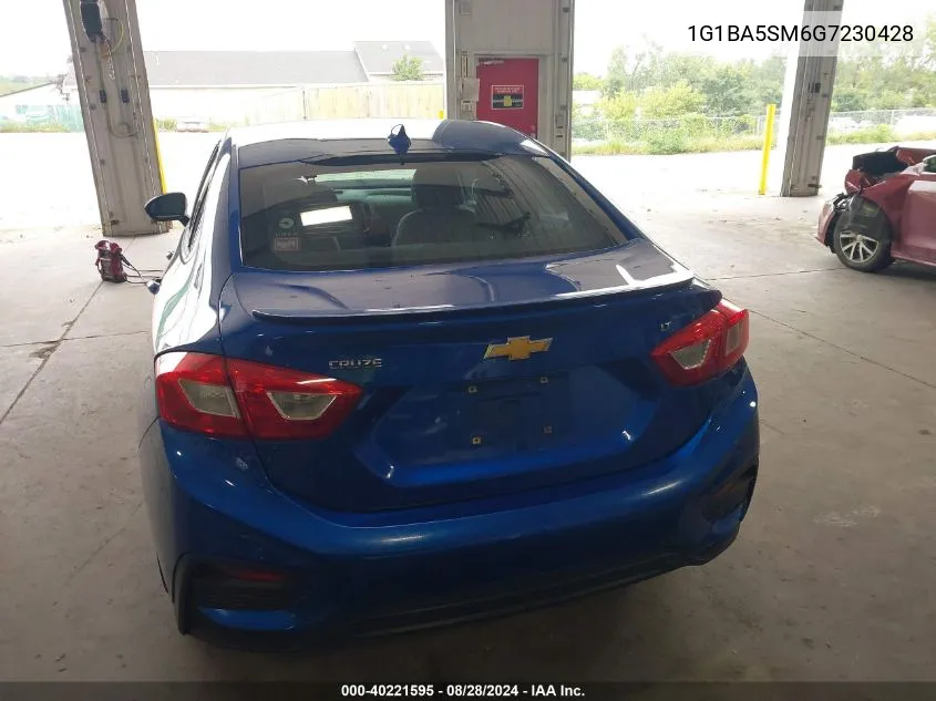 1G1BA5SM6G7230428 2016 Chevrolet Cruze L Manual