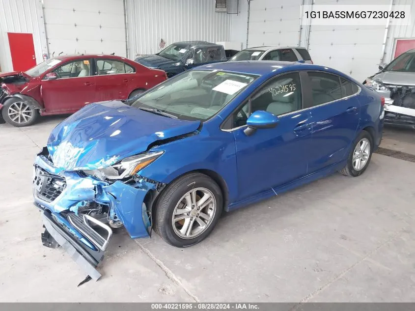 1G1BA5SM6G7230428 2016 Chevrolet Cruze L Manual