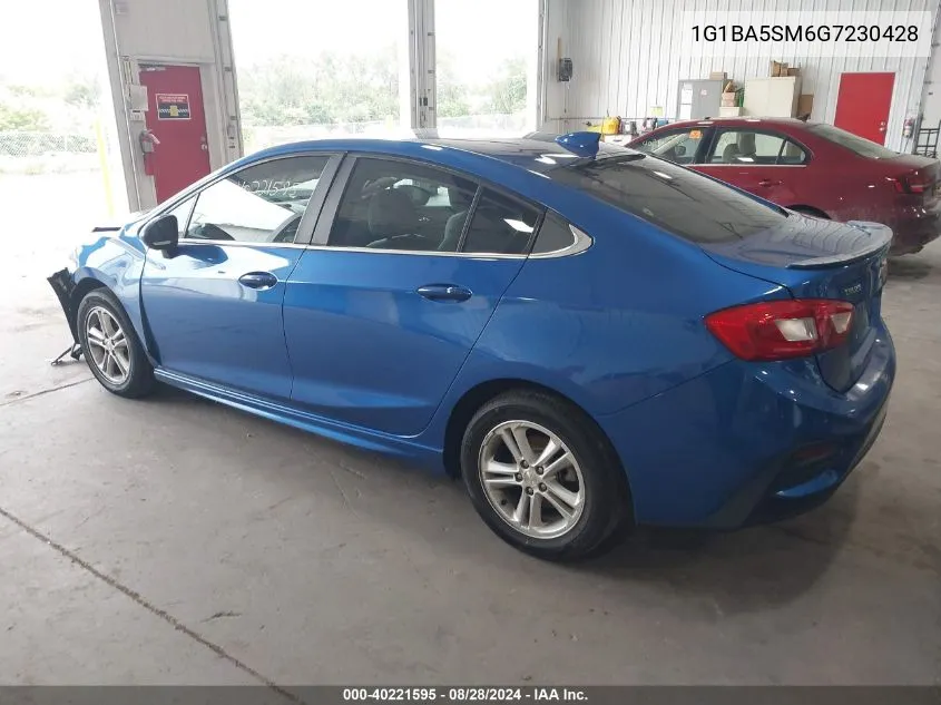 1G1BA5SM6G7230428 2016 Chevrolet Cruze L Manual