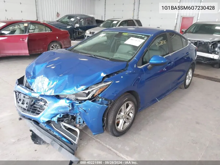 1G1BA5SM6G7230428 2016 Chevrolet Cruze L Manual