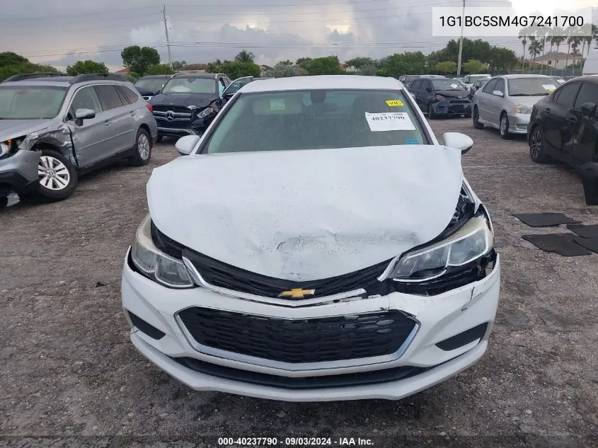 2016 Chevrolet Cruze Ls Auto VIN: 1G1BC5SM4G7241700 Lot: 40237790