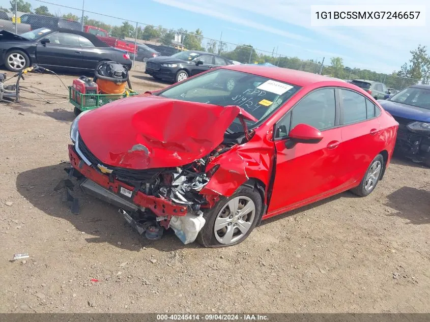 1G1BC5SMXG7246657 2016 Chevrolet Cruze Ls Auto