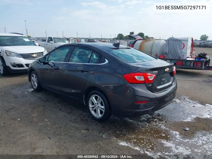 2016 Chevrolet Cruze Lt Auto VIN: 1G1BE5SM5G7297171 Lot: 40280942