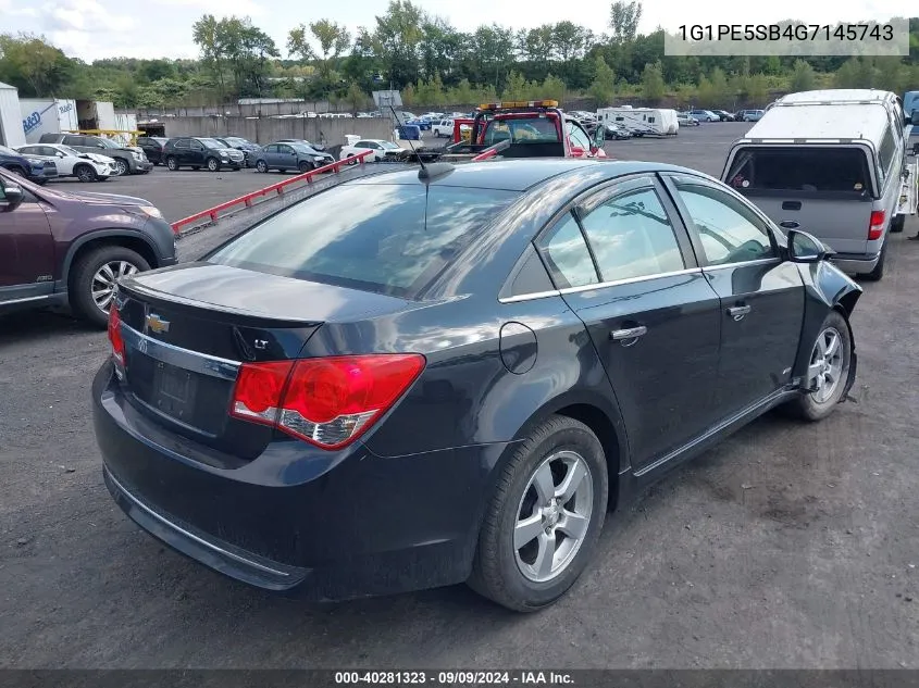 2016 Chevrolet Cruze Limited 1Lt Auto VIN: 1G1PE5SB4G7145743 Lot: 40281323