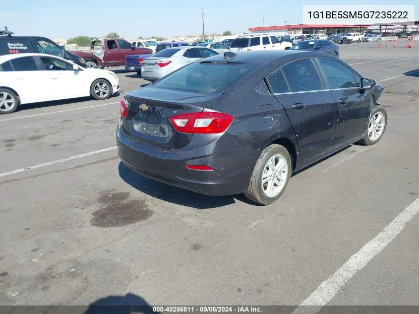 2016 Chevrolet Cruze Lt Auto VIN: 1G1BE5SM5G7235222 Lot: 40286811