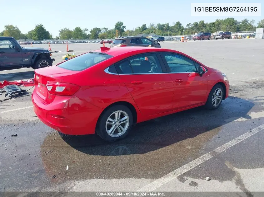 2016 Chevrolet Cruze Lt Auto VIN: 1G1BE5SM8G7264195 Lot: 40289944