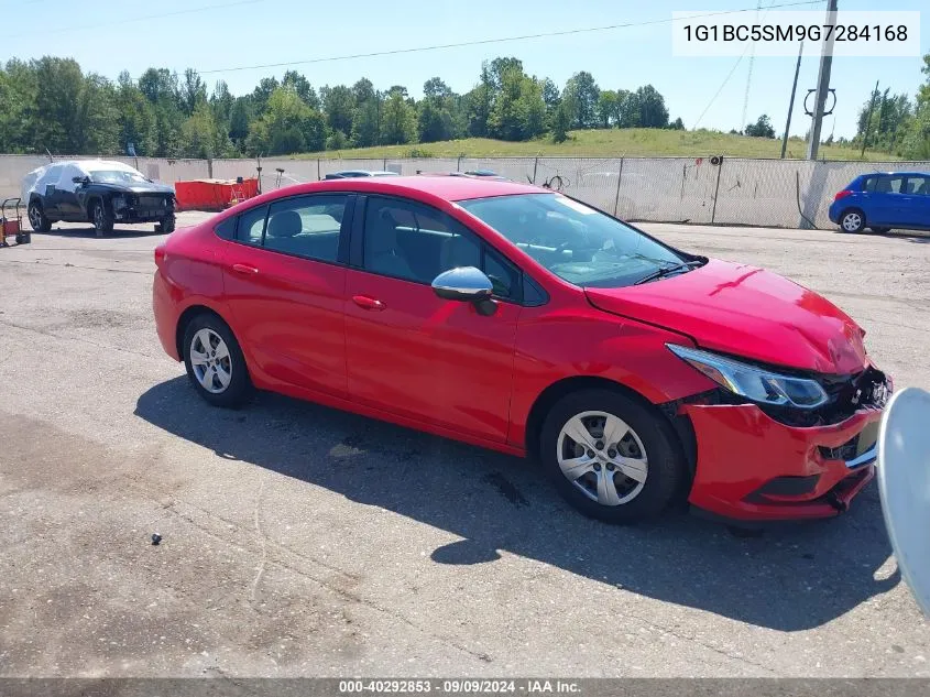 2016 Chevrolet Cruze Ls Auto VIN: 1G1BC5SM9G7284168 Lot: 40292853