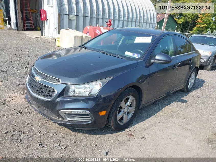 2016 Chevrolet Cruze Limited 1Lt Auto VIN: 1G1PE5SBXG7188094 Lot: 40305624