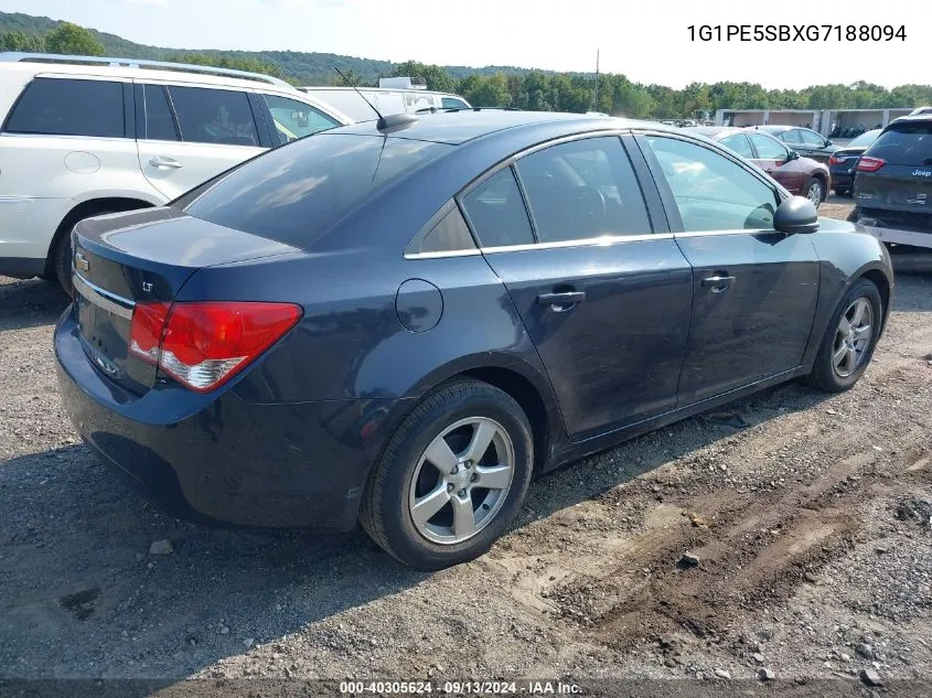 2016 Chevrolet Cruze Limited 1Lt Auto VIN: 1G1PE5SBXG7188094 Lot: 40305624