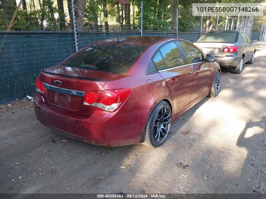 1G1PE5SB0G7148266 2016 Chevrolet Cruze Limited 1Lt Auto