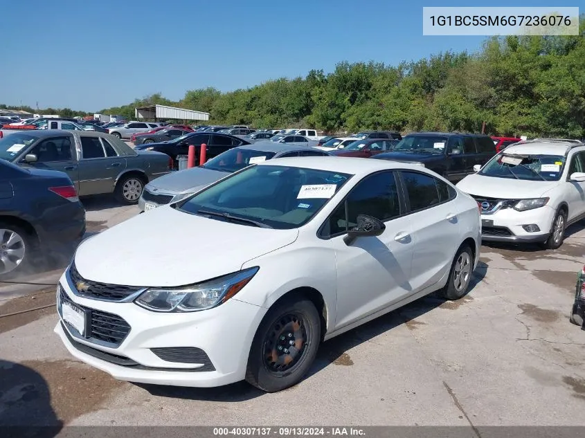 2016 Chevrolet Cruze Ls Auto VIN: 1G1BC5SM6G7236076 Lot: 40307137