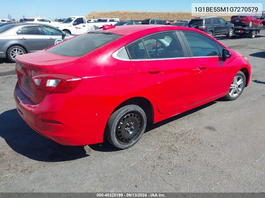 2016 Chevrolet Cruze Lt Auto VIN: 1G1BE5SM1G7270579 Lot: 40325199