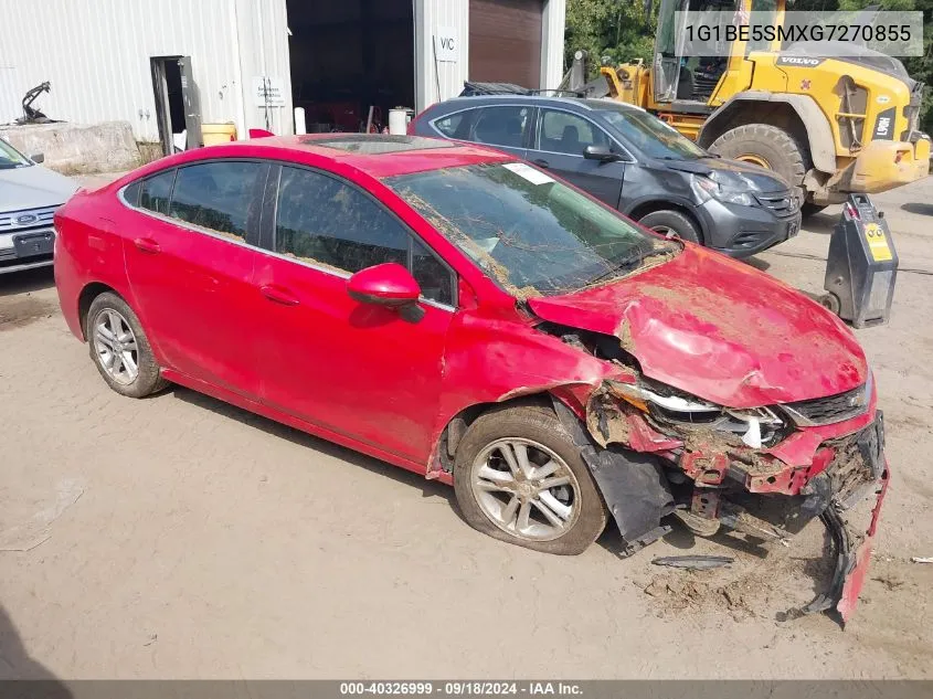 1G1BE5SMXG7270855 2016 Chevrolet Cruze Lt