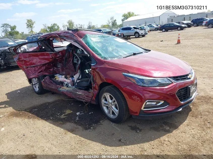 2016 Chevrolet Cruze Lt Auto VIN: 1G1BE5SM3G7310211 Lot: 40331293