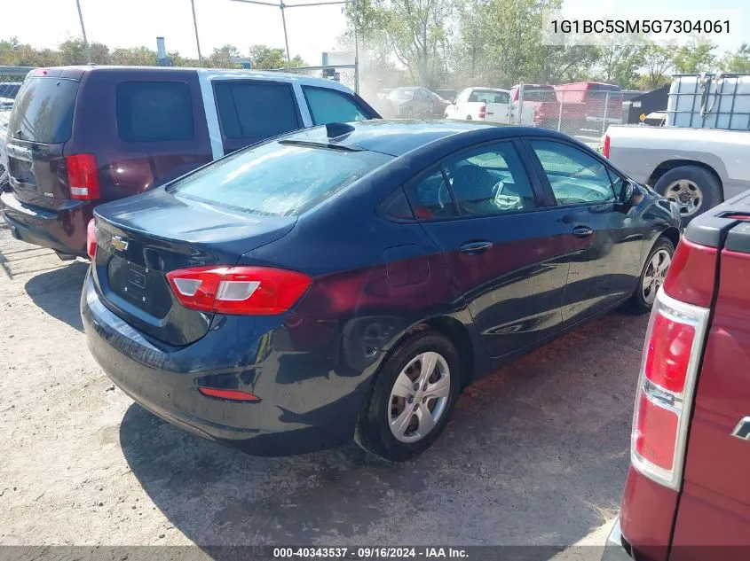 2016 Chevrolet Cruze Ls Auto VIN: 1G1BC5SM5G7304061 Lot: 40343537