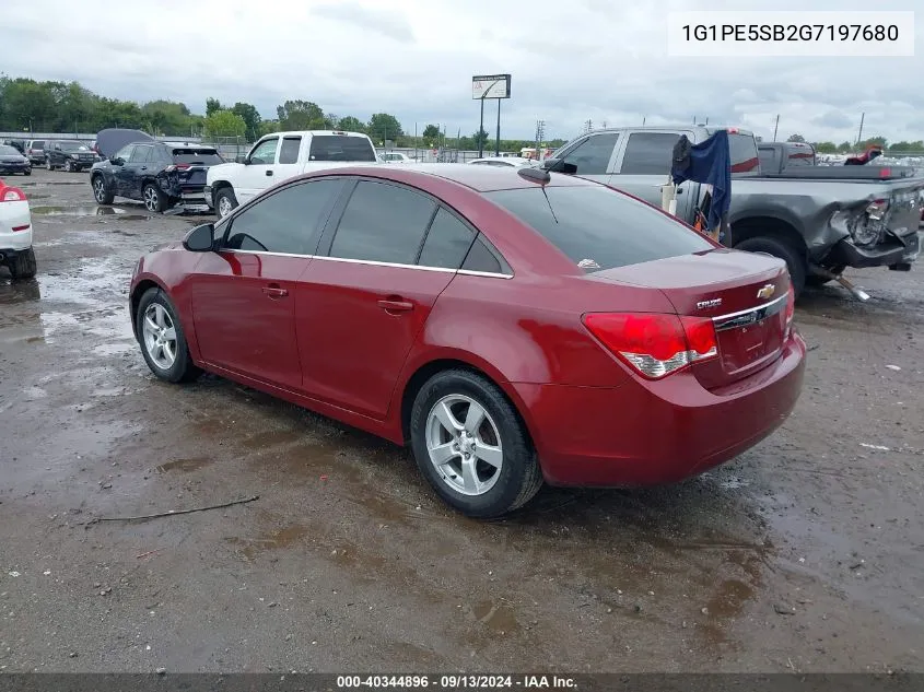 2016 Chevrolet Cruze Limited 1Lt Auto VIN: 1G1PE5SB2G7197680 Lot: 40344896