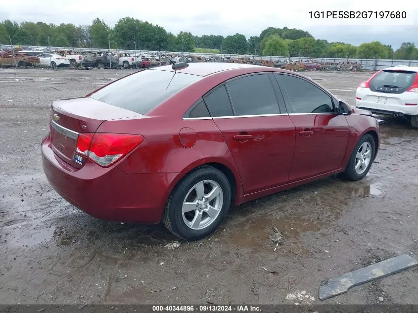 2016 Chevrolet Cruze Limited 1Lt Auto VIN: 1G1PE5SB2G7197680 Lot: 40344896