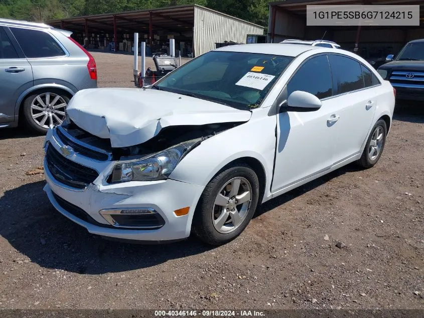 1G1PE5SB6G7124215 2016 Chevrolet Cruze Limited 1Lt Auto