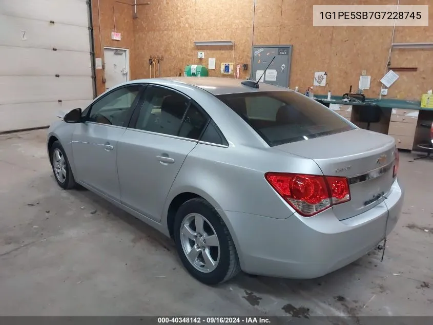 1G1PE5SB7G7228745 2016 Chevrolet Cruze Limited Lt