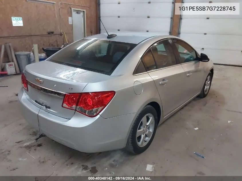 1G1PE5SB7G7228745 2016 Chevrolet Cruze Limited Lt