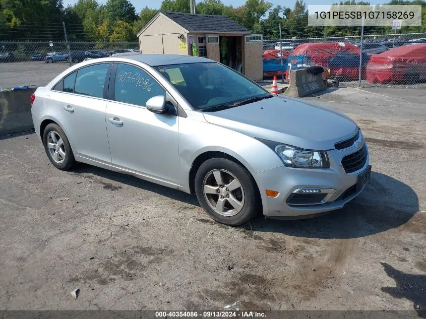 2016 Chevrolet Cruze Limited 1Lt Auto VIN: 1G1PE5SB1G7158269 Lot: 40354086