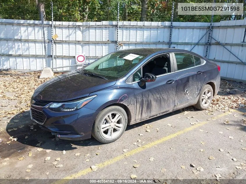 1G1BE5SM0G7291598 2016 Chevrolet Cruze Lt Auto