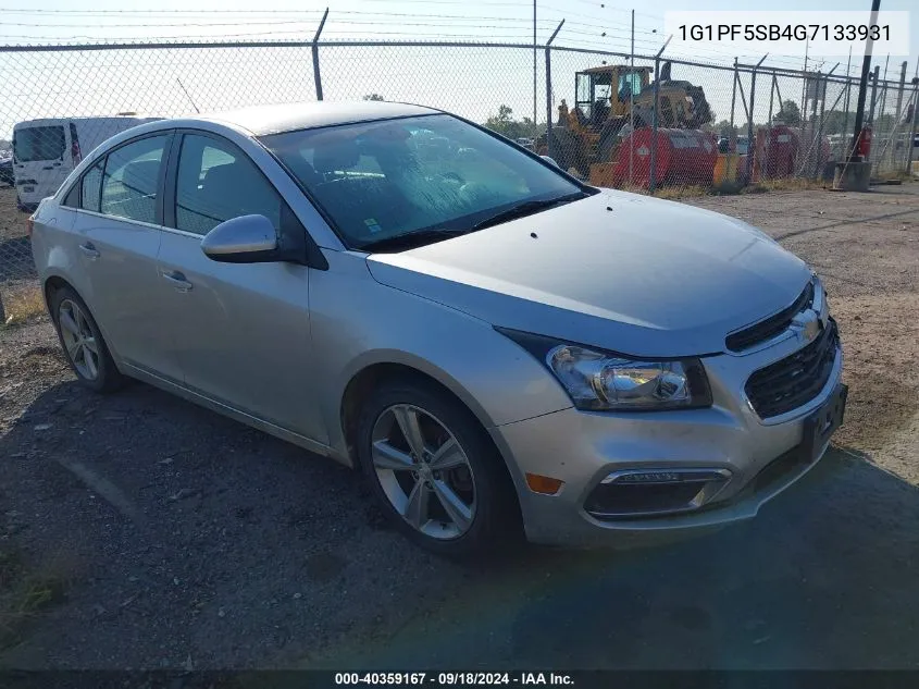 1G1PF5SB4G7133931 2016 Chevrolet Cruze Limited Lt