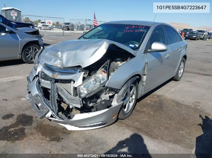 2016 Chevrolet Cruze Limited 1Lt Auto VIN: 1G1PE5SB4G7223647 Lot: 40372421