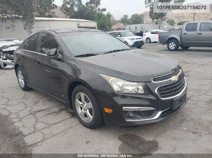 2016 Chevrolet Cruze Limited 1Lt Auto VIN: 1G1PE5SB2G7154070 Lot: 40386032