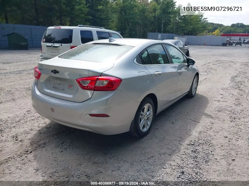 2016 Chevrolet Cruze Lt Auto VIN: 1G1BE5SM9G7296721 Lot: 40386977