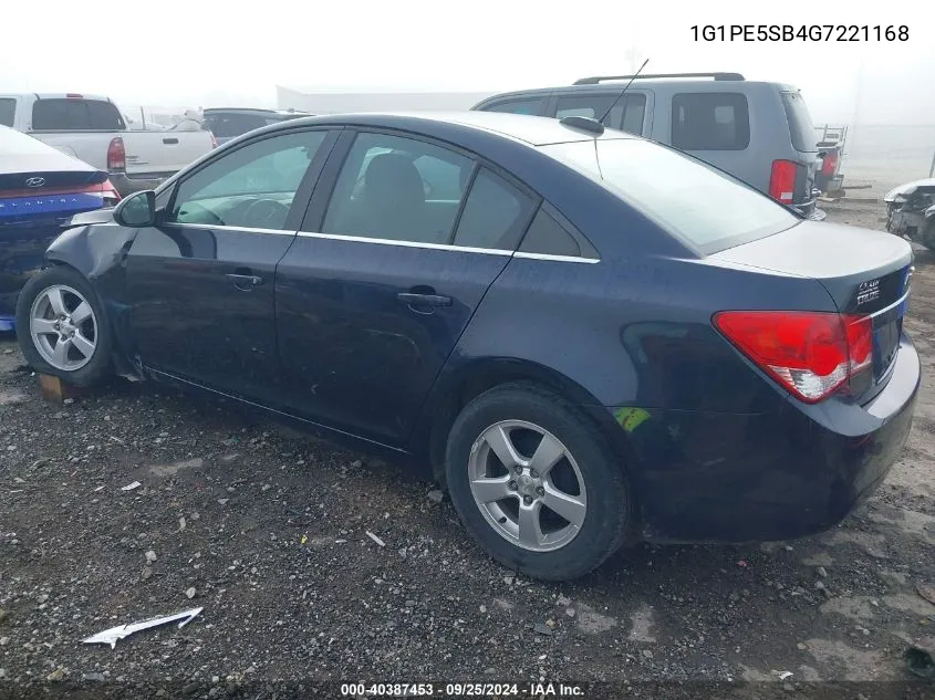 1G1PE5SB4G7221168 2016 Chevrolet Cruze Limited 1Lt Auto