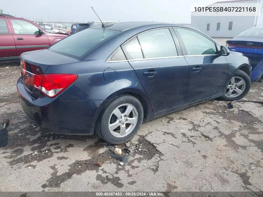 2016 Chevrolet Cruze Limited 1Lt Auto VIN: 1G1PE5SB4G7221168 Lot: 40387453