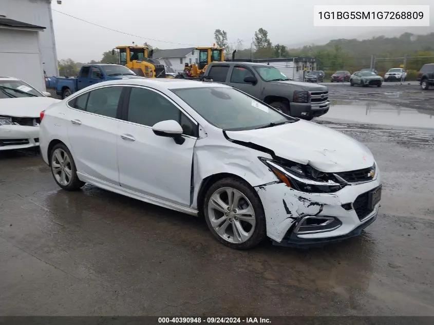 2016 Chevrolet Cruze Premier VIN: 1G1BG5SM1G7268809 Lot: 40390948