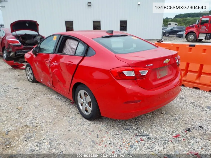 1G1BC5SMXG7304640 2016 Chevrolet Cruze Ls