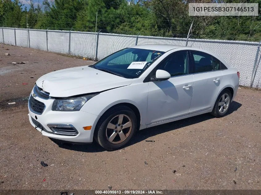 1G1PE5SB3G7146513 2016 Chevrolet Cruze Limited 1Lt Auto