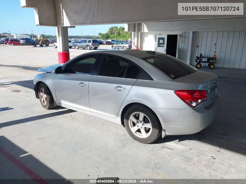 2016 Chevrolet Cruze Limited Lt VIN: 1G1PE5SB7G7120724 Lot: 40400964