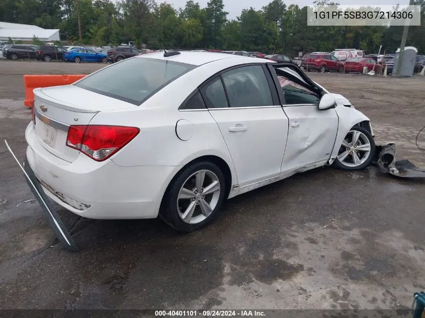 2016 Chevrolet Cruze Limited 2Lt Auto VIN: 1G1PF5SB3G7214306 Lot: 40401101