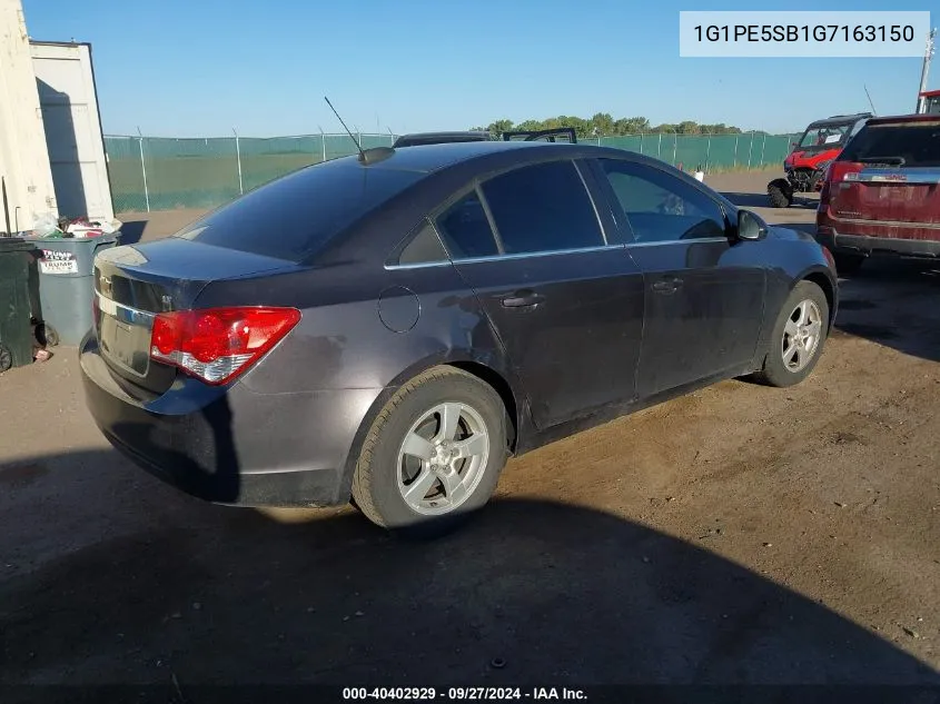 2016 Chevrolet Cruze Limited 1Lt Auto VIN: 1G1PE5SB1G7163150 Lot: 40402929