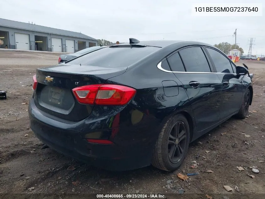 1G1BE5SM0G7237640 2016 Chevrolet Cruze Lt