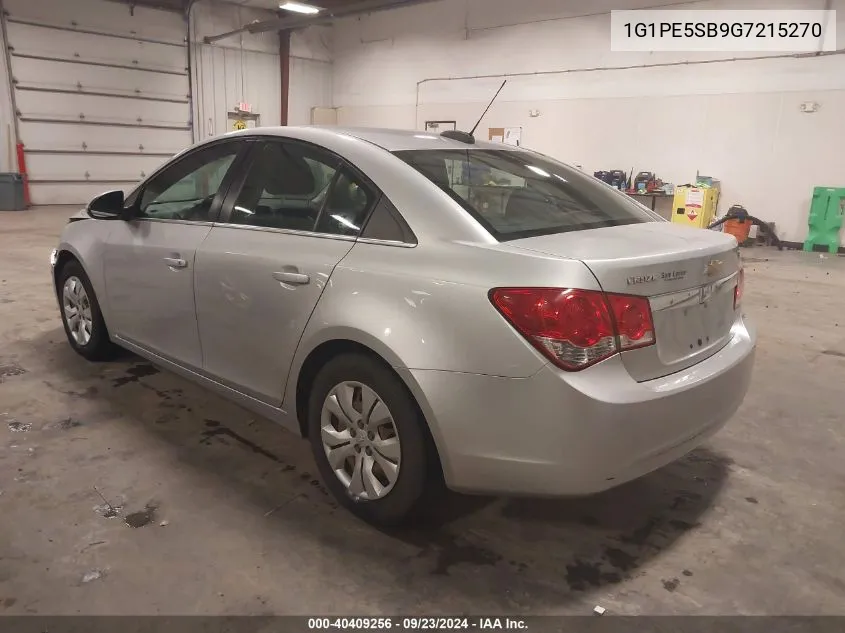 1G1PE5SB9G7215270 2016 Chevrolet Cruze Limited 1Lt Auto