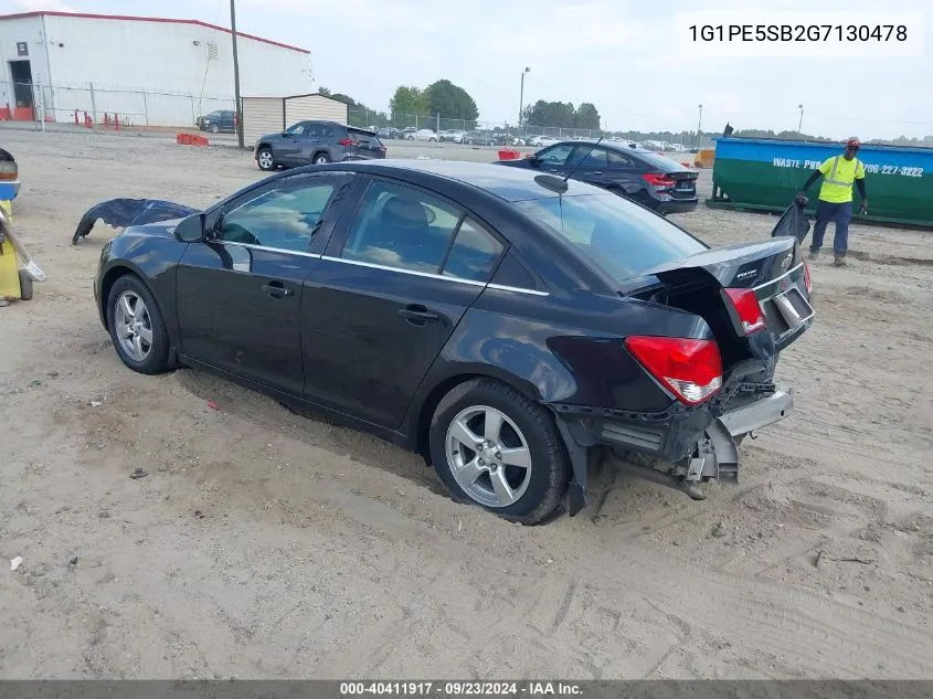 2016 Chevrolet Cruze Limited 1Lt Auto VIN: 1G1PE5SB2G7130478 Lot: 40411917