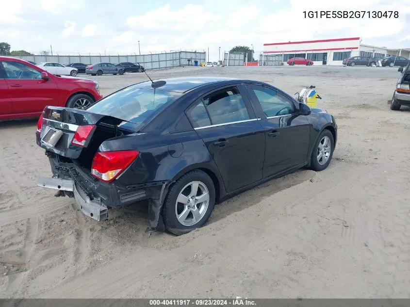 1G1PE5SB2G7130478 2016 Chevrolet Cruze Limited 1Lt Auto