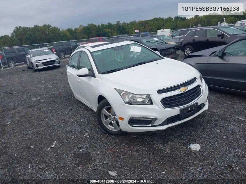 1G1PE5SB3G7166938 2016 Chevrolet Cruze Limited Lt