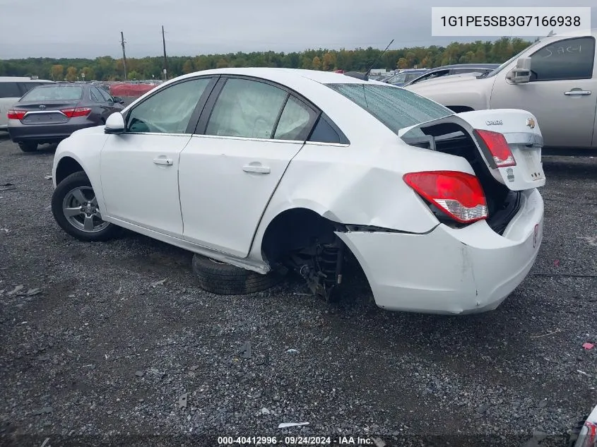 2016 Chevrolet Cruze Limited Lt VIN: 1G1PE5SB3G7166938 Lot: 40412996