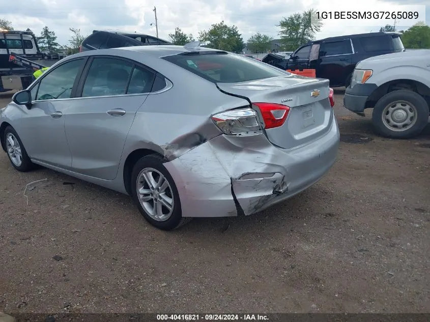 2016 Chevrolet Cruze Lt Auto VIN: 1G1BE5SM3G7265089 Lot: 40416821