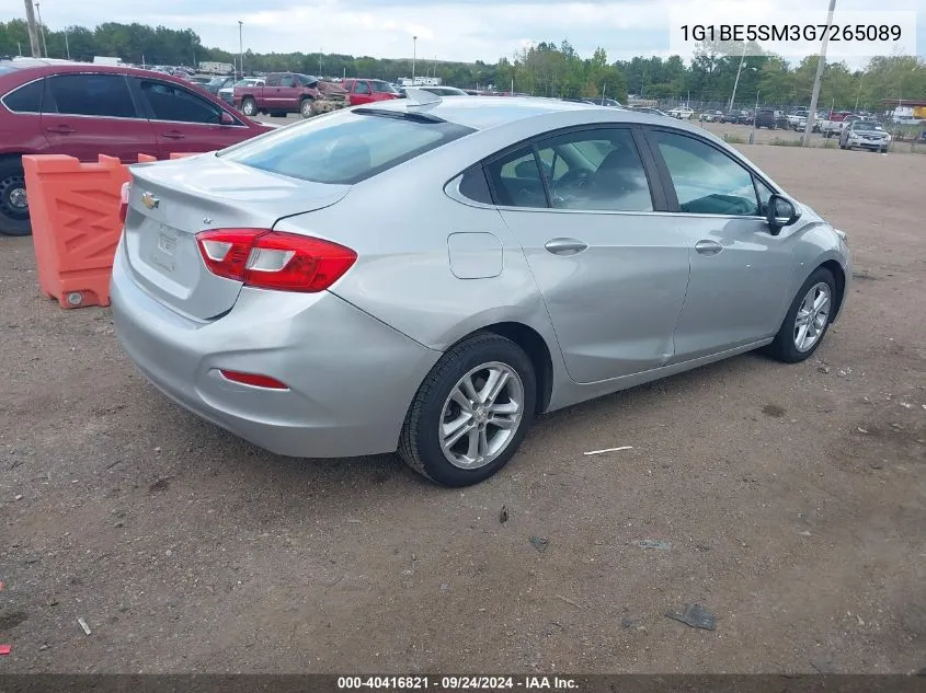 2016 Chevrolet Cruze Lt Auto VIN: 1G1BE5SM3G7265089 Lot: 40416821