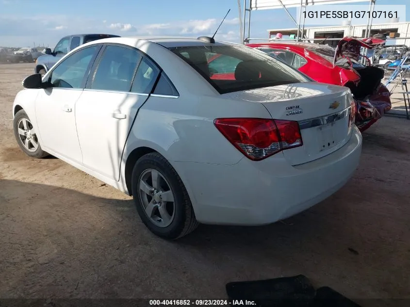 1G1PE5SB1G7107161 2016 Chevrolet Cruze Limited 1Lt Auto