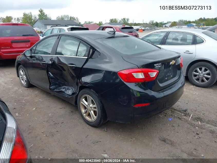 2016 Chevrolet Cruze Lt Auto VIN: 1G1BE5SM3G7273113 Lot: 40423540