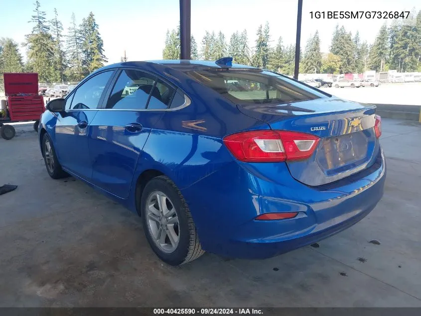 1G1BE5SM7G7326847 2016 Chevrolet Cruze Lt