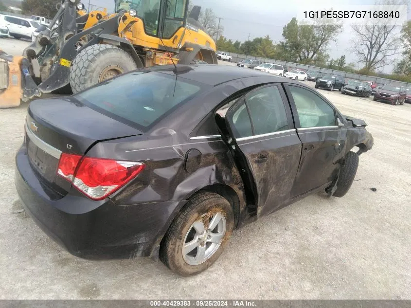 1G1PE5SB7G7168840 2016 Chevrolet Cruze Limited 1Lt Auto